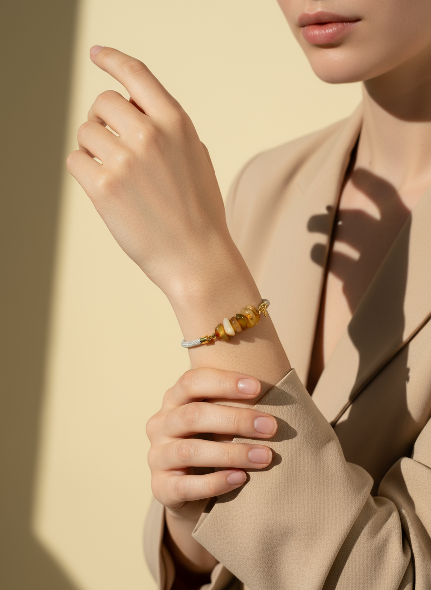 Pulsera de cornalina