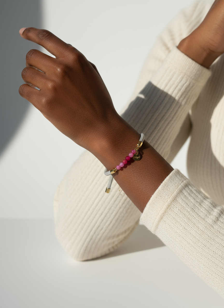Pulsera rosa
